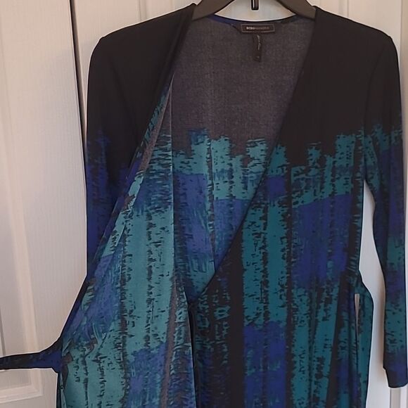 BCBGMaxAzria Adele Wrap Dress Size XS - Picture 3 of 5